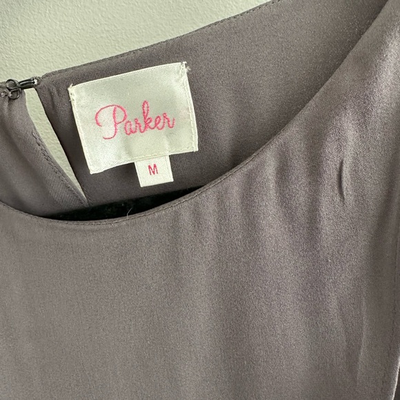 100% Silk Ruffled Dress - Picture 9 of 10